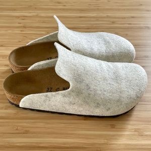 Birkenstock🔸Very Good Condition🔸Clog Amsterdam 🔸Wool Felt 🔸House Shoes
